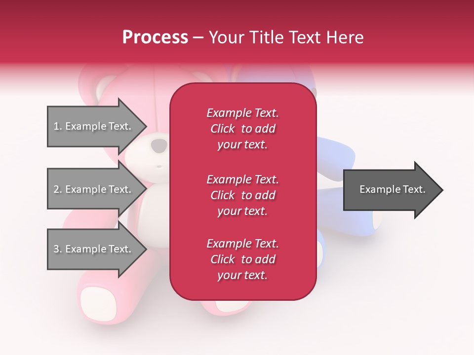 His Two Cartoon PowerPoint Template