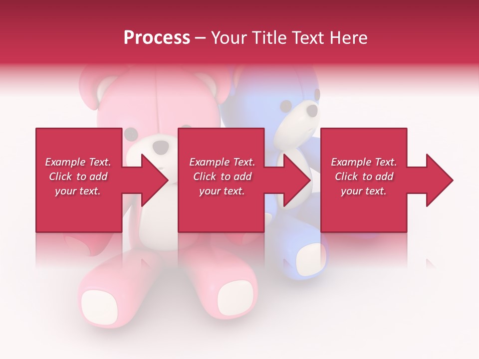 His Two Cartoon PowerPoint Template