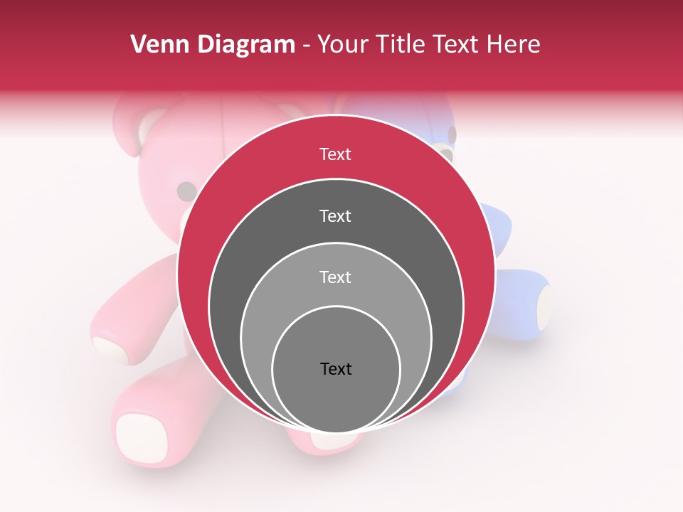 His Two Cartoon PowerPoint Template