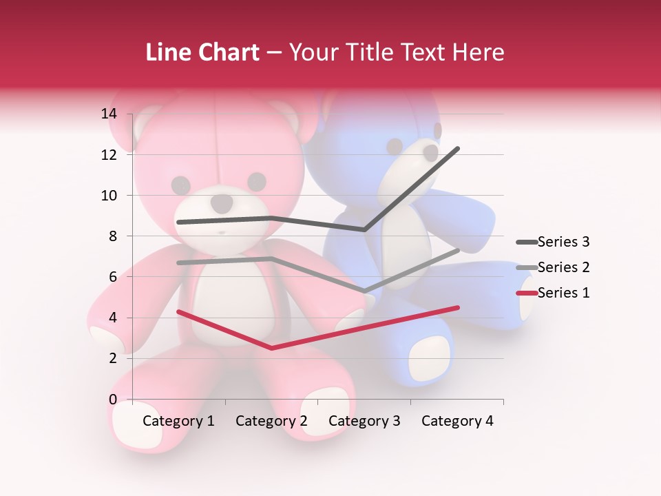 His Two Cartoon PowerPoint Template