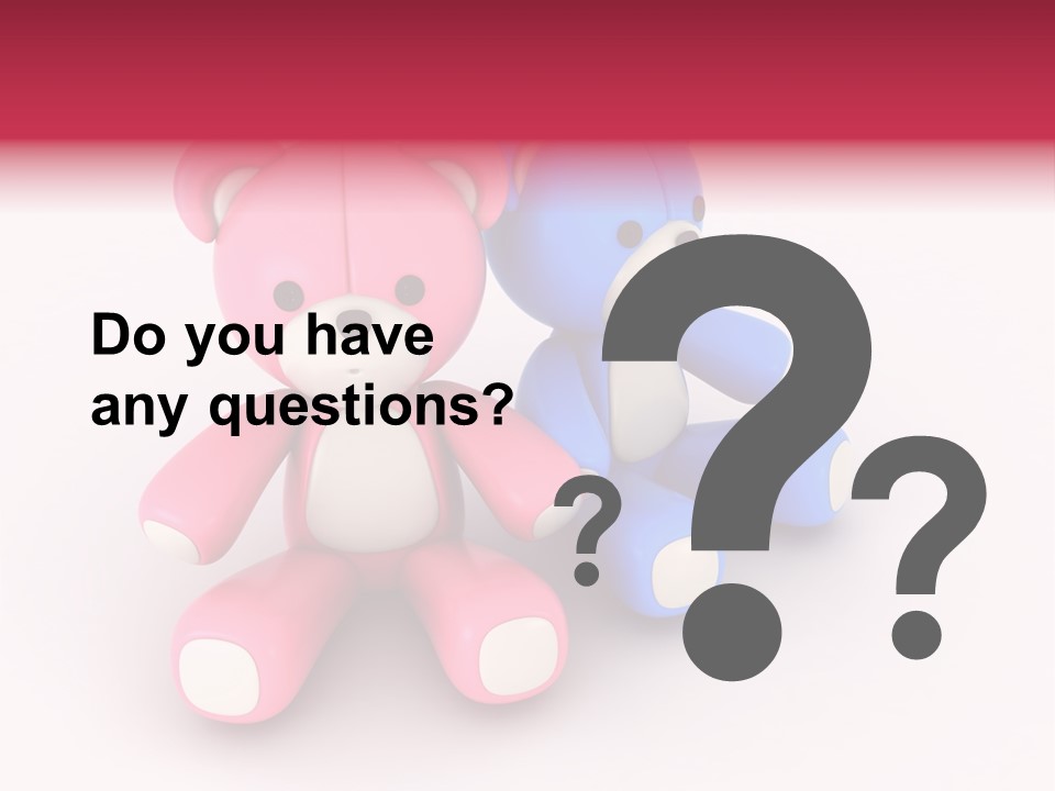 His Two Cartoon PowerPoint Template