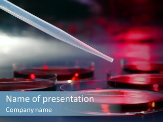 Biology Scientific Biotechnology PowerPoint Template