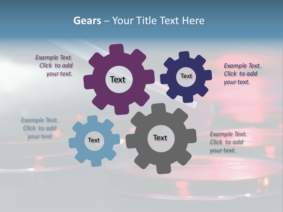 Biology Scientific Biotechnology PowerPoint Template
