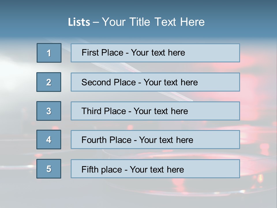 Biology Scientific Biotechnology PowerPoint Template
