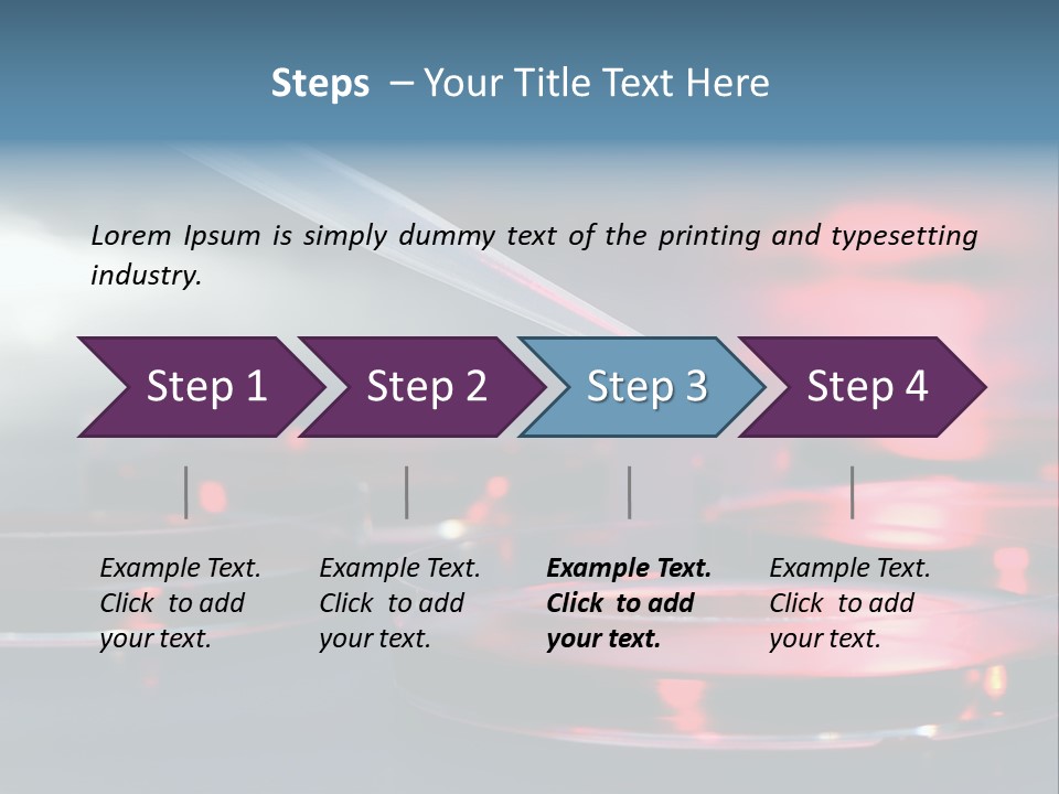 Biology Scientific Biotechnology PowerPoint Template