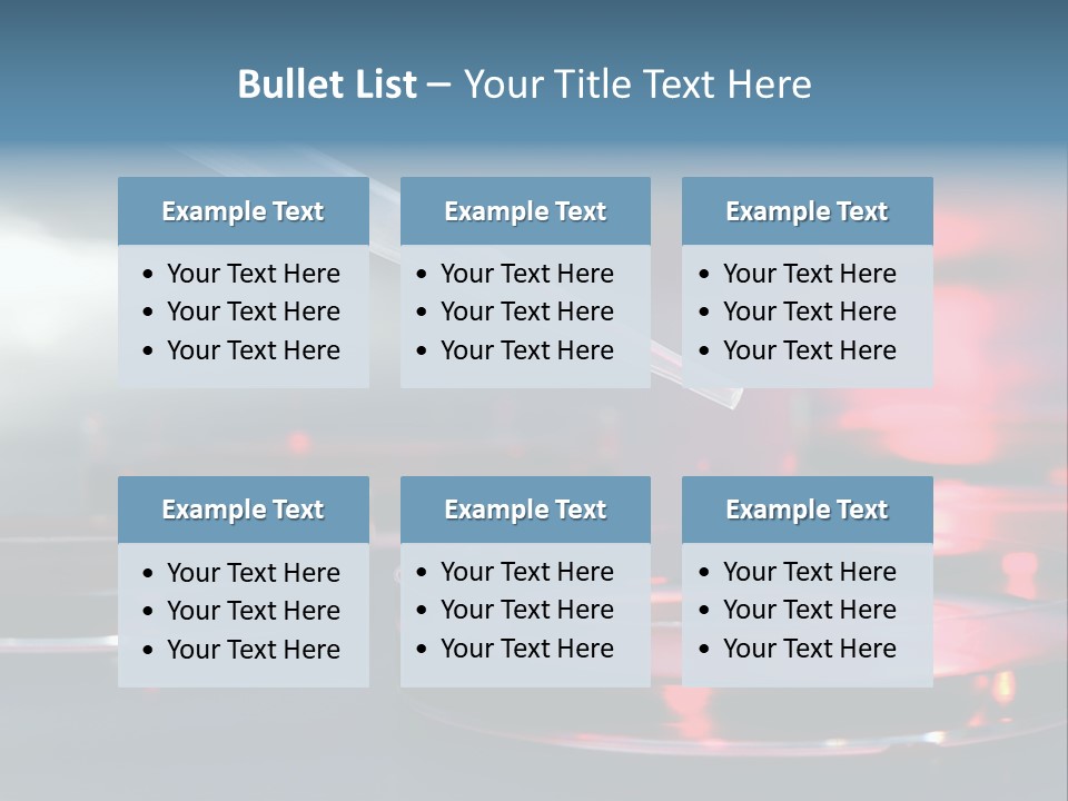 Biology Scientific Biotechnology PowerPoint Template