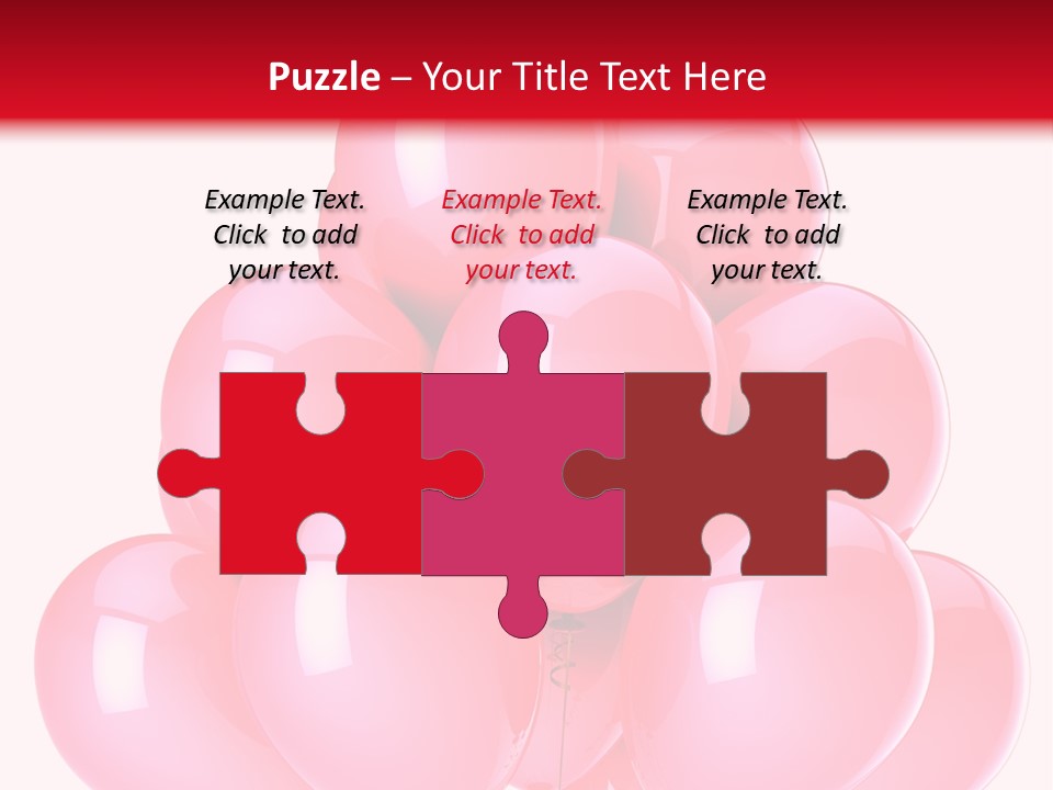 Bunch Decoration Birthday PowerPoint Template