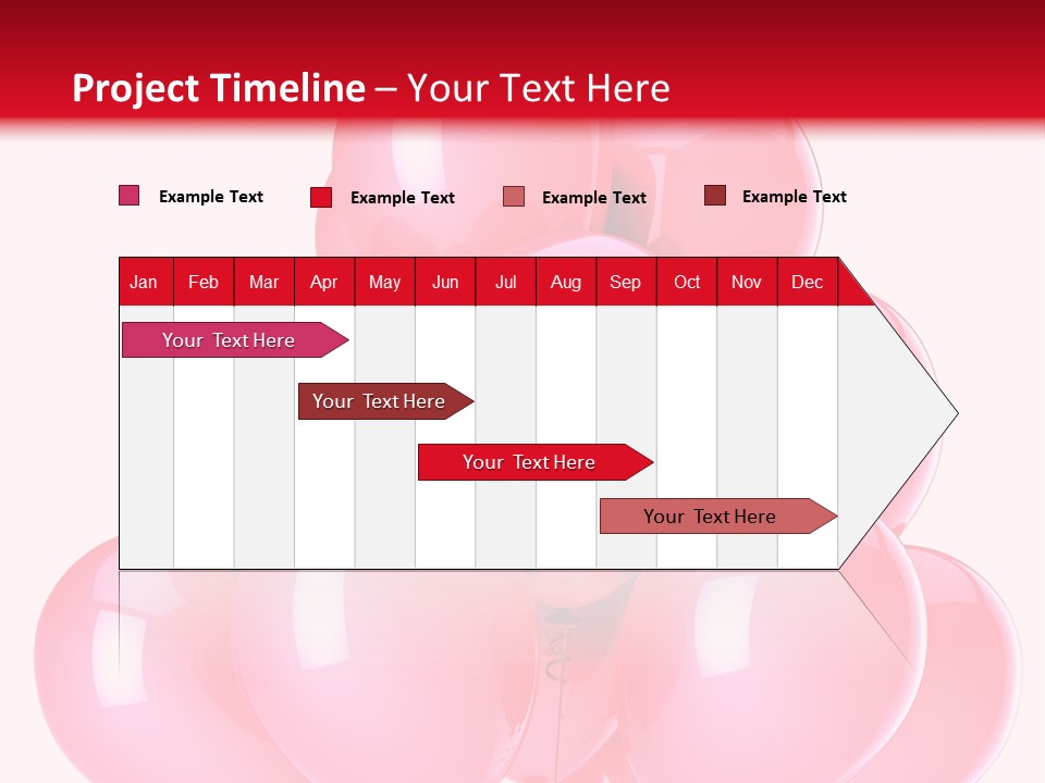 Bunch Decoration Birthday PowerPoint Template