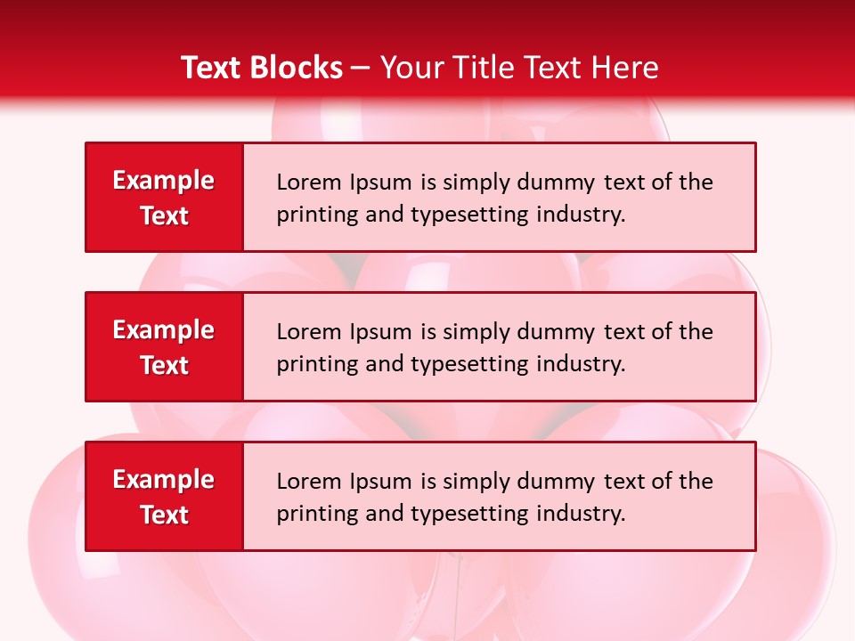 Bunch Decoration Birthday PowerPoint Template