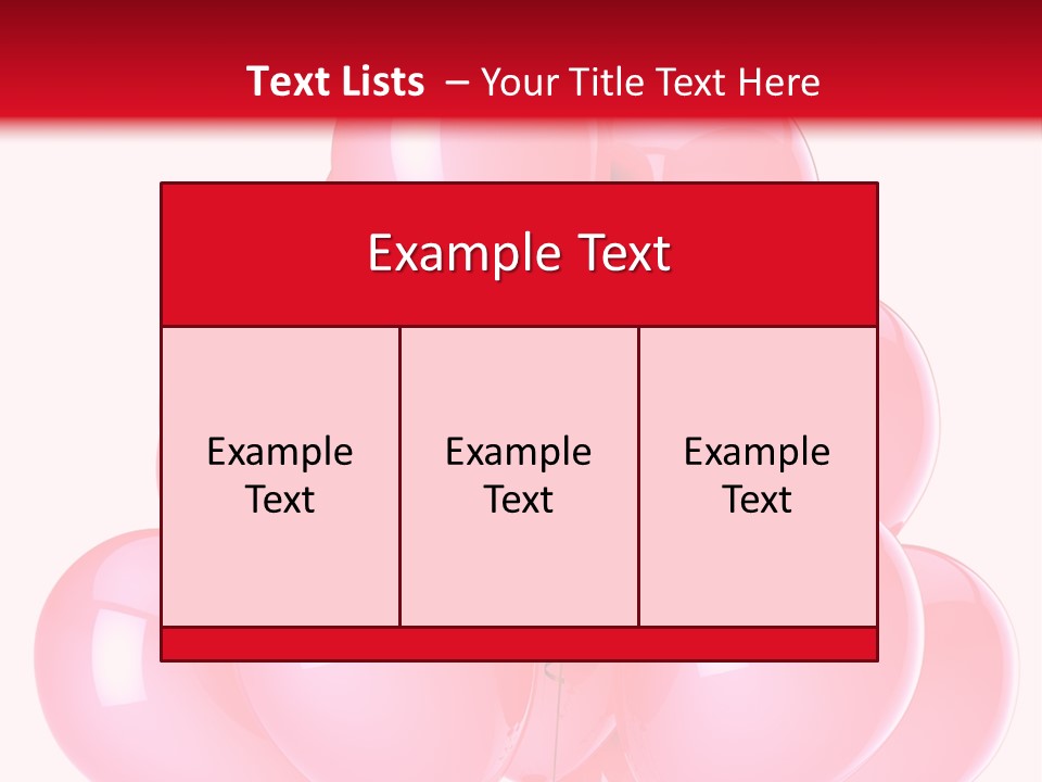 Bunch Decoration Birthday PowerPoint Template