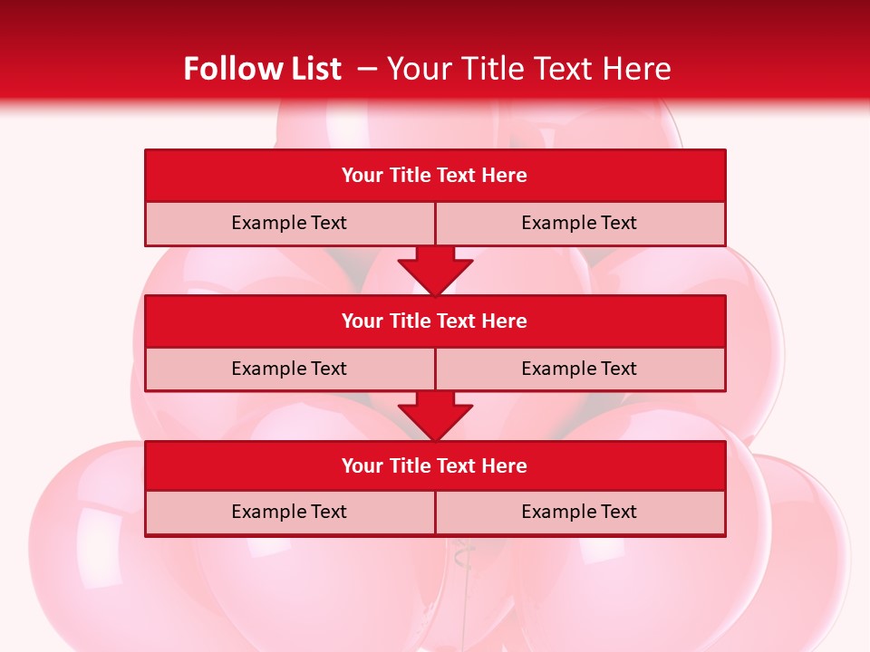 Bunch Decoration Birthday PowerPoint Template