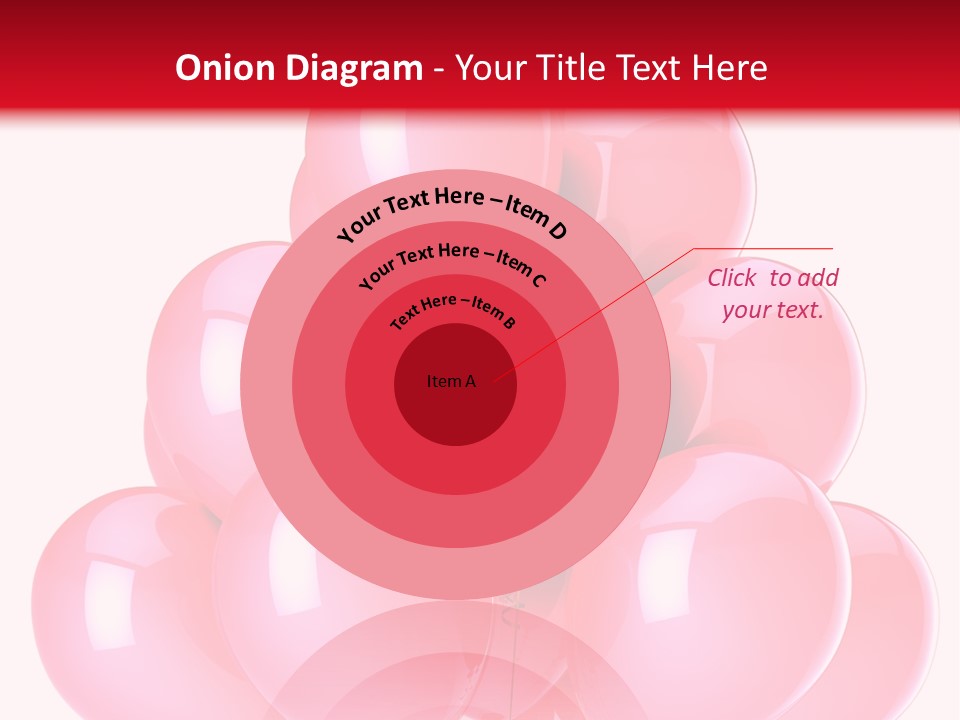 Bunch Decoration Birthday PowerPoint Template