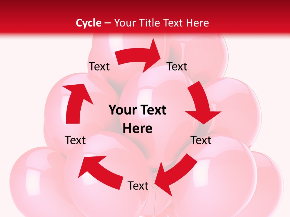 Bunch Decoration Birthday PowerPoint Template