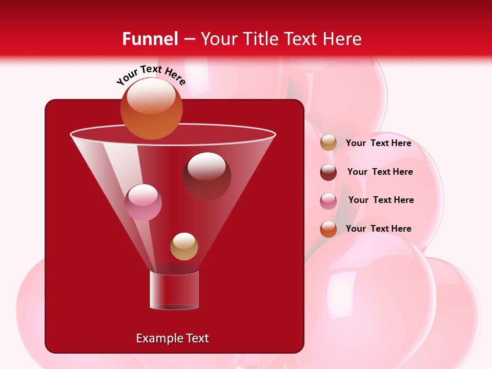 Bunch Decoration Birthday PowerPoint Template