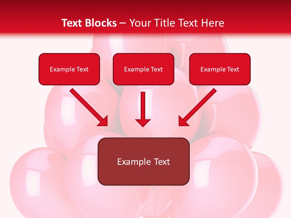 Bunch Decoration Birthday PowerPoint Template