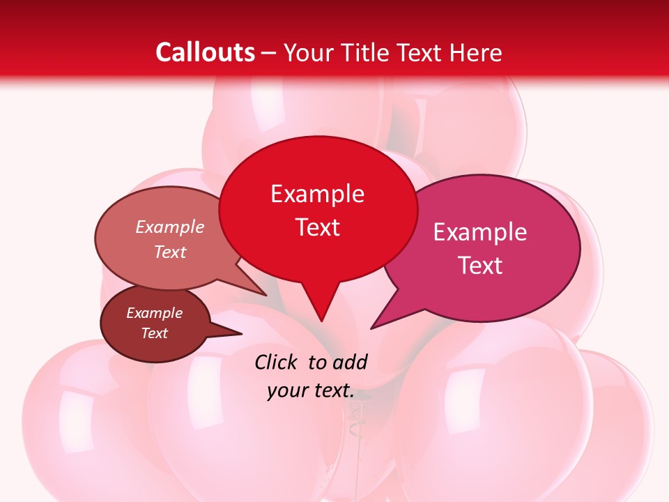 Bunch Decoration Birthday PowerPoint Template