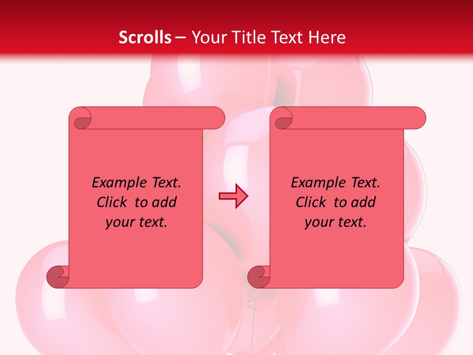 Bunch Decoration Birthday PowerPoint Template