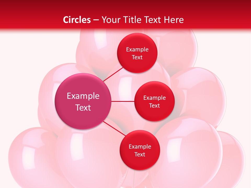 Bunch Decoration Birthday PowerPoint Template