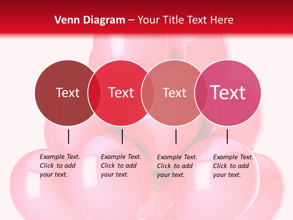 Bunch Decoration Birthday PowerPoint Template