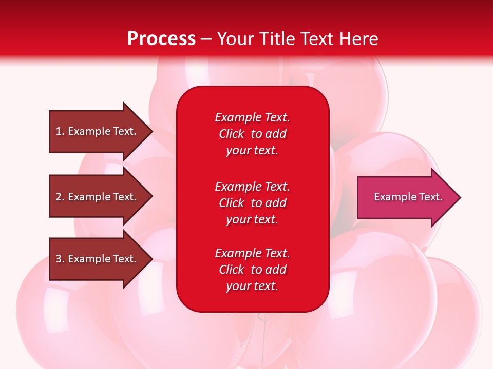 Bunch Decoration Birthday PowerPoint Template