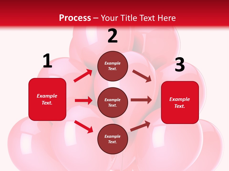 Bunch Decoration Birthday PowerPoint Template