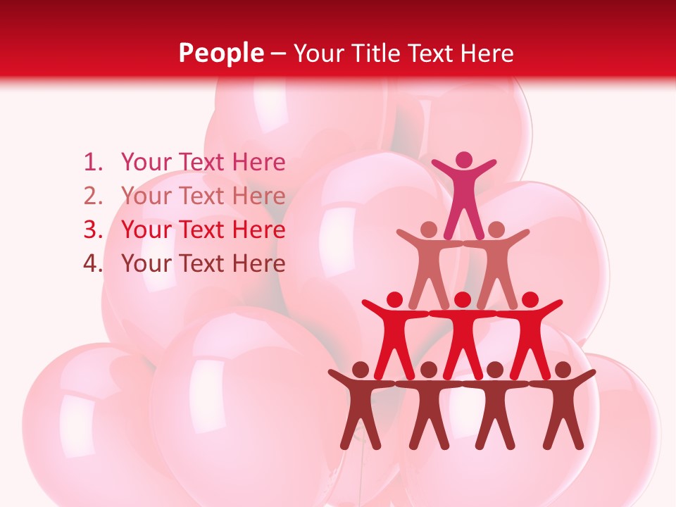 Bunch Decoration Birthday PowerPoint Template