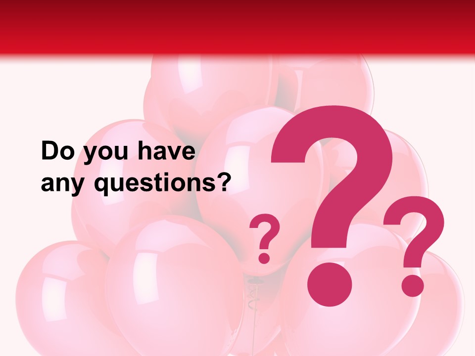 Bunch Decoration Birthday PowerPoint Template