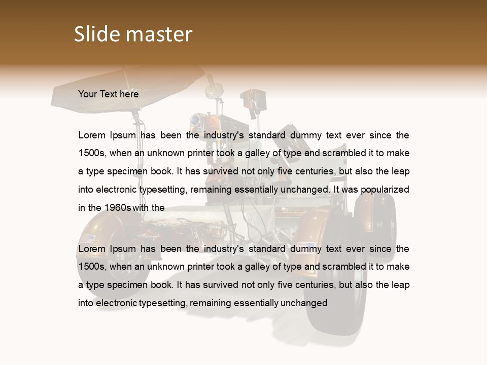 Cosmos System Solar_Powered PowerPoint Template