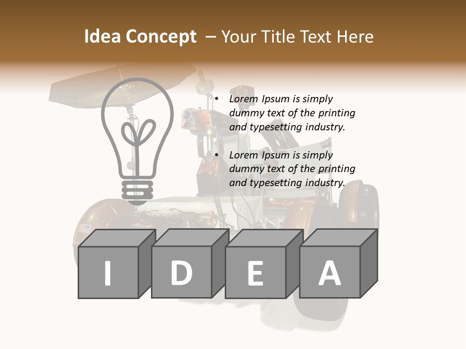 Cosmos System Solar_Powered PowerPoint Template