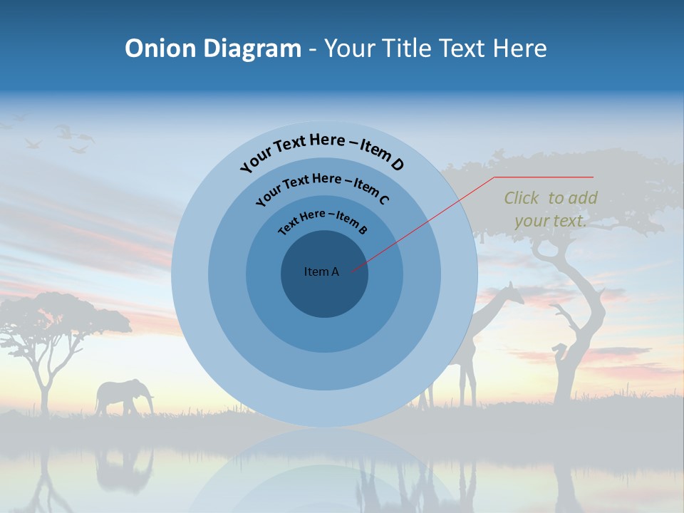 Journey Black Kenya PowerPoint Template