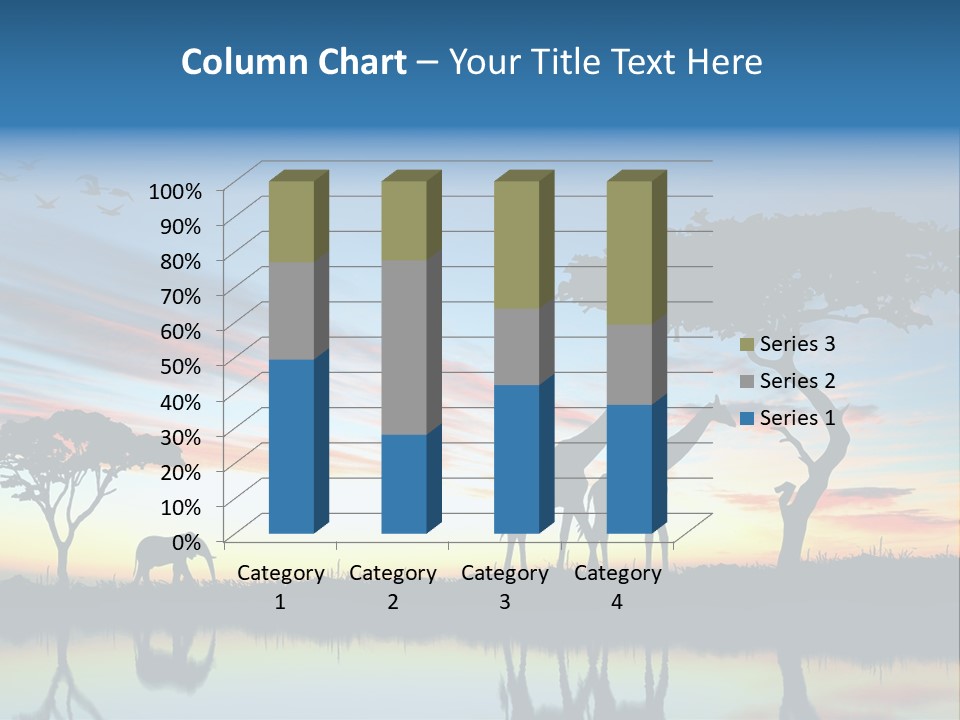 Journey Black Kenya PowerPoint Template