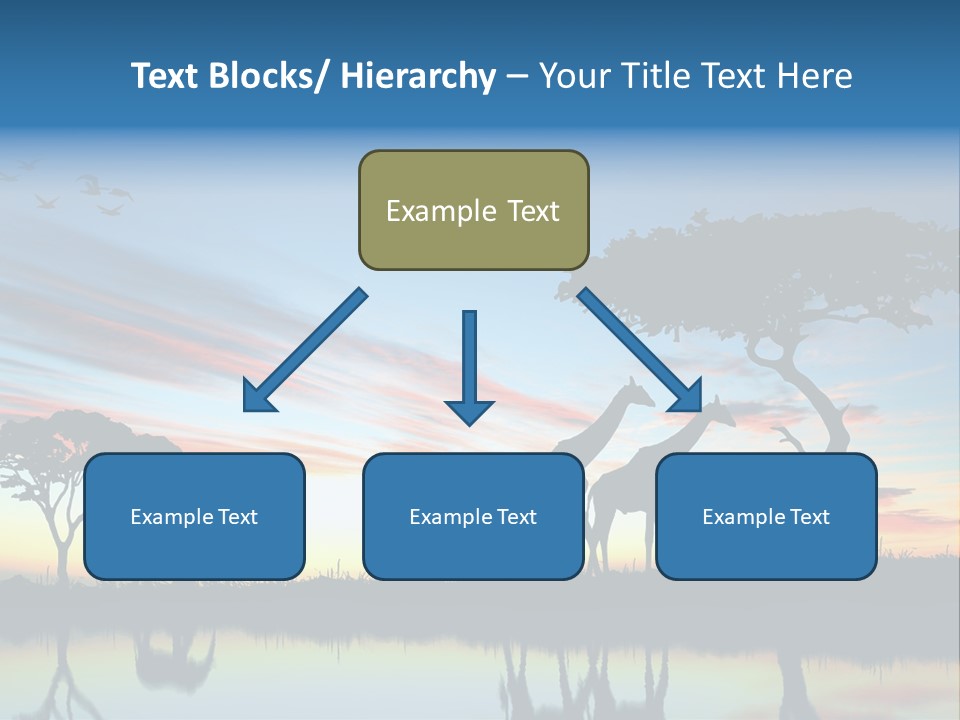 Journey Black Kenya PowerPoint Template