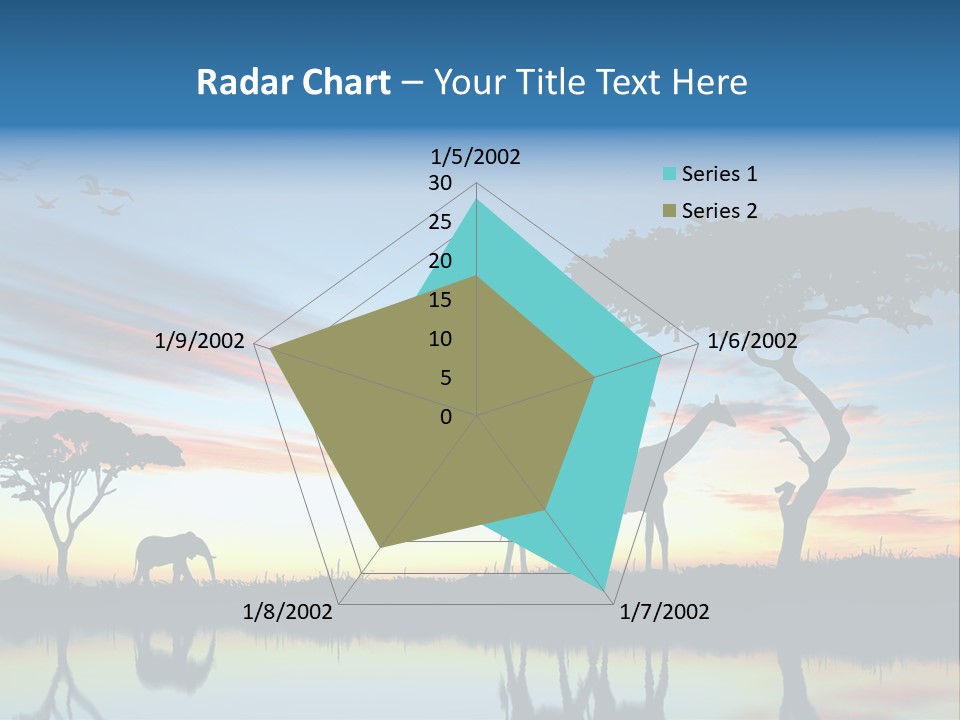 Journey Black Kenya PowerPoint Template