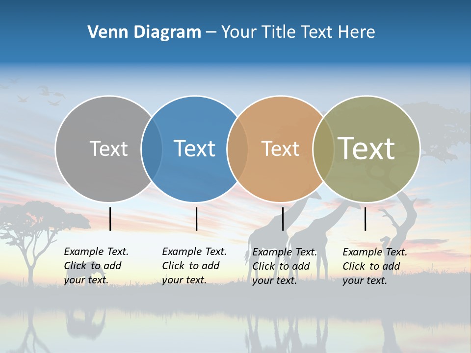 Journey Black Kenya PowerPoint Template