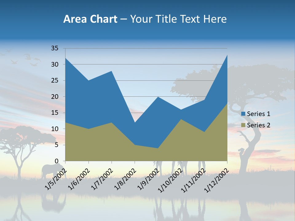 Journey Black Kenya PowerPoint Template