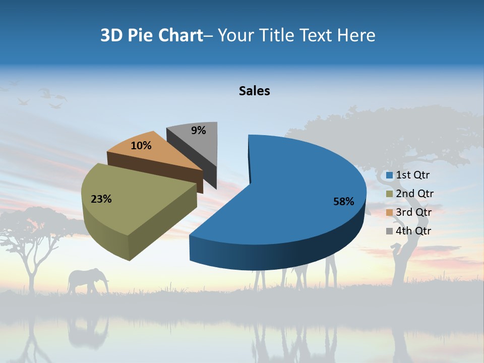 Journey Black Kenya PowerPoint Template