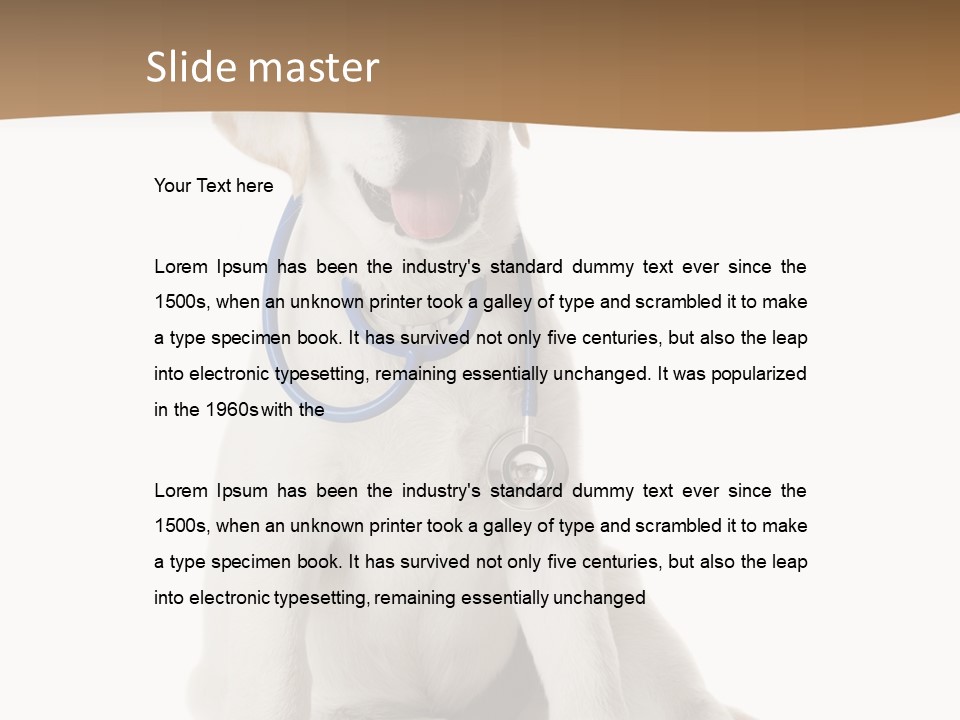 Looking Rescue Isolated PowerPoint Template