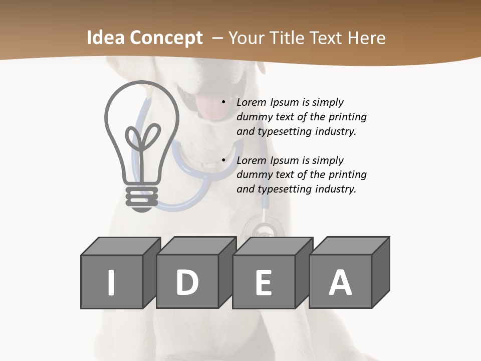 Looking Rescue Isolated PowerPoint Template