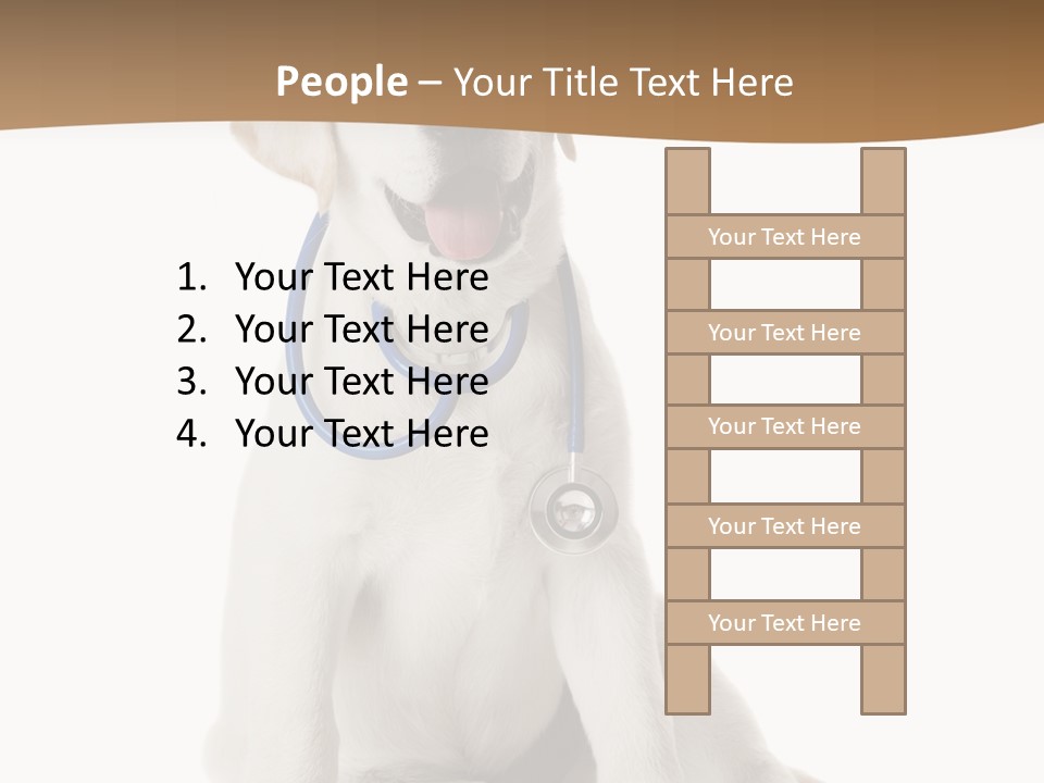 Looking Rescue Isolated PowerPoint Template