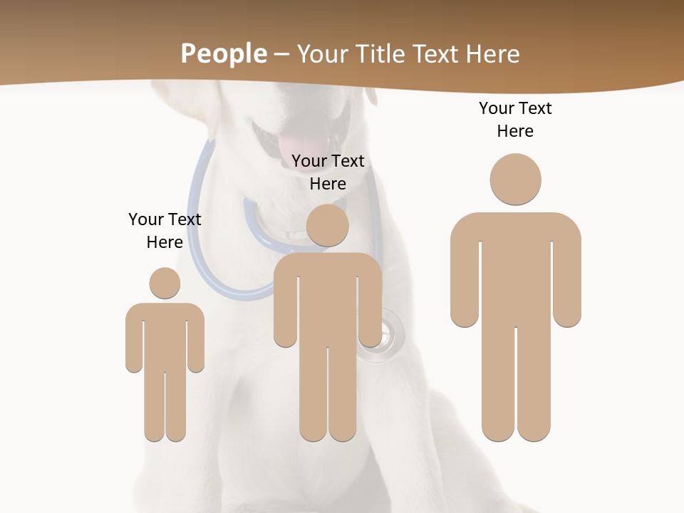 Looking Rescue Isolated PowerPoint Template