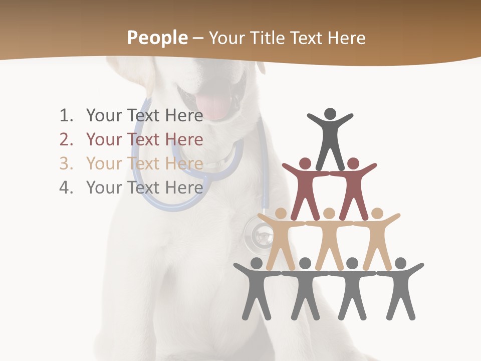 Looking Rescue Isolated PowerPoint Template
