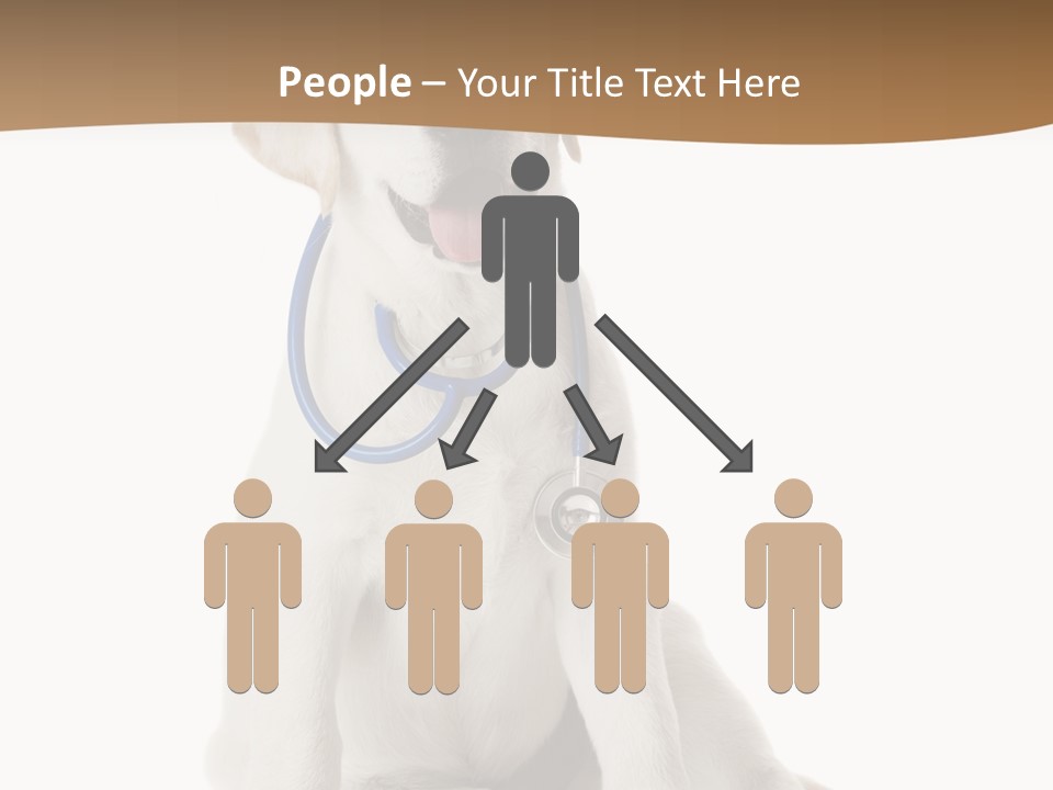 Looking Rescue Isolated PowerPoint Template