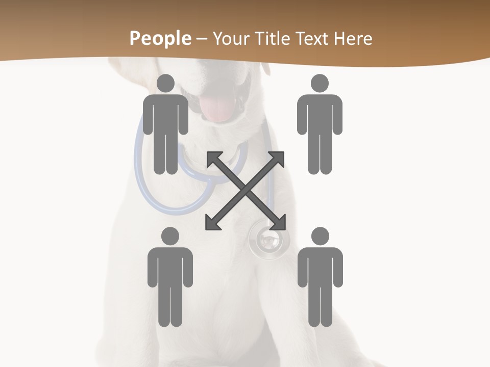 Looking Rescue Isolated PowerPoint Template