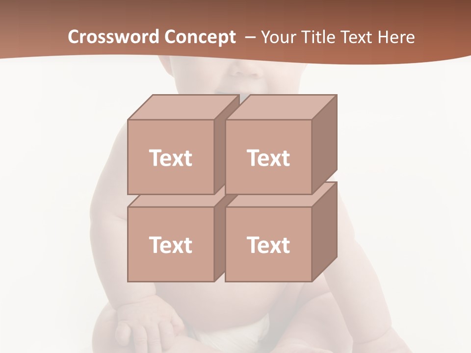 Background Sitting Isolated PowerPoint Template