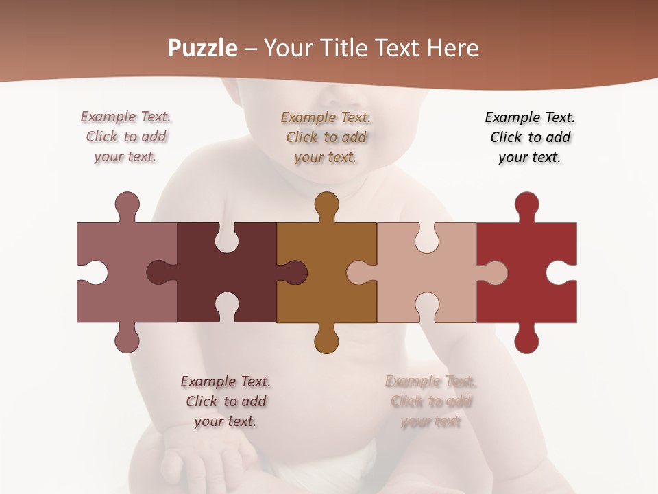 Background Sitting Isolated PowerPoint Template