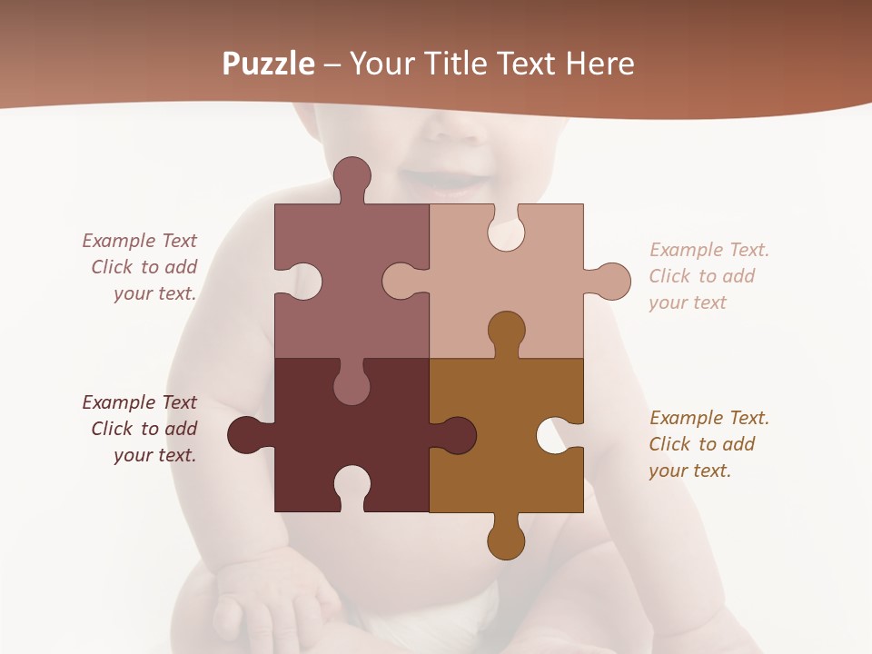 Background Sitting Isolated PowerPoint Template