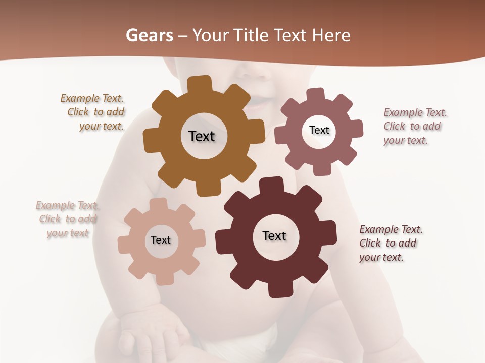 Background Sitting Isolated PowerPoint Template