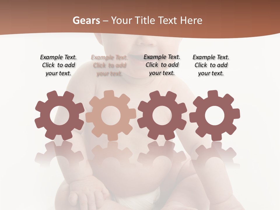 Background Sitting Isolated PowerPoint Template