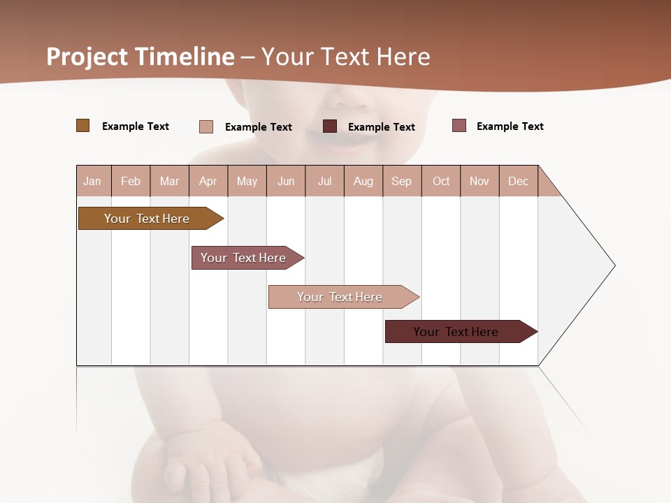 Background Sitting Isolated PowerPoint Template