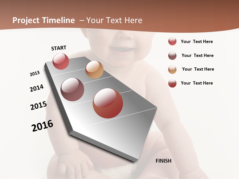 Background Sitting Isolated PowerPoint Template